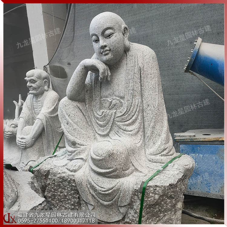石雕十八罗汉