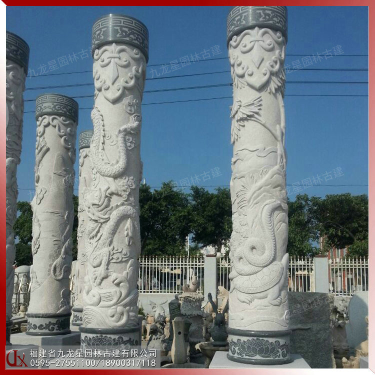 福建圆柱石雕图片