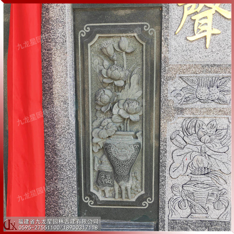 寺庙浮雕图片