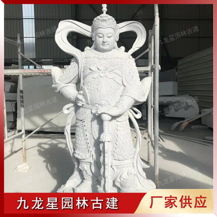 石雕韦驮菩萨图片