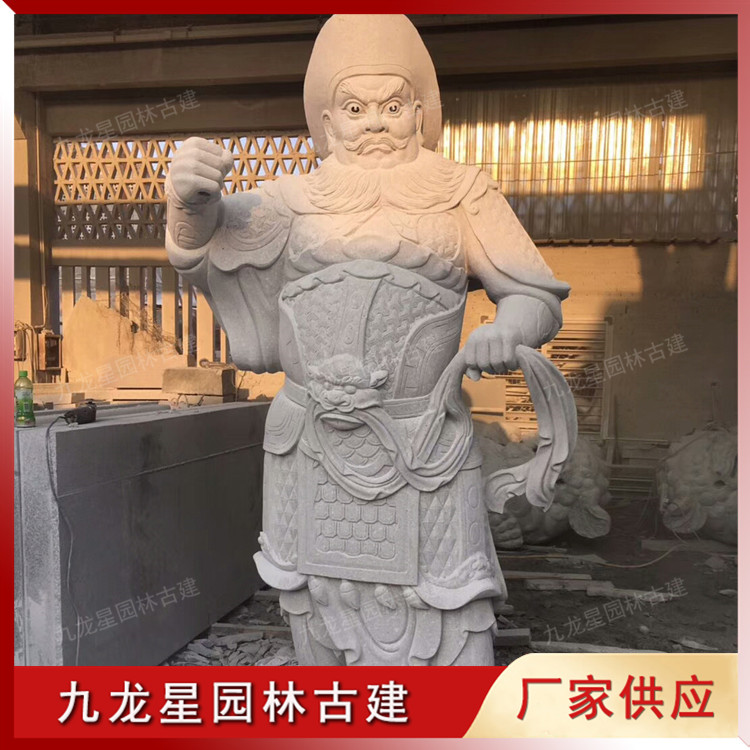 石雕周仓图片
