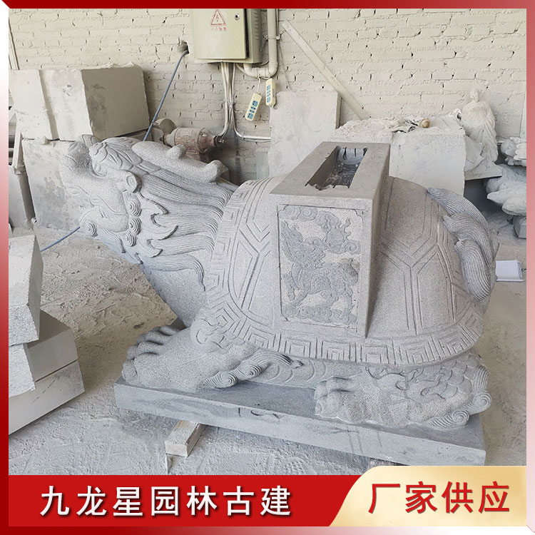 石雕龟驮碑图片