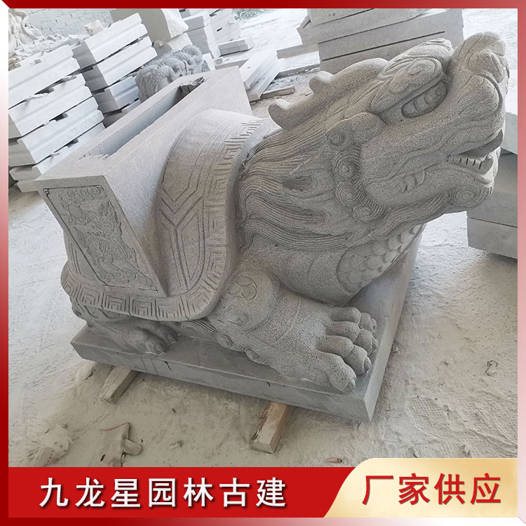 石雕龟驮碑图片