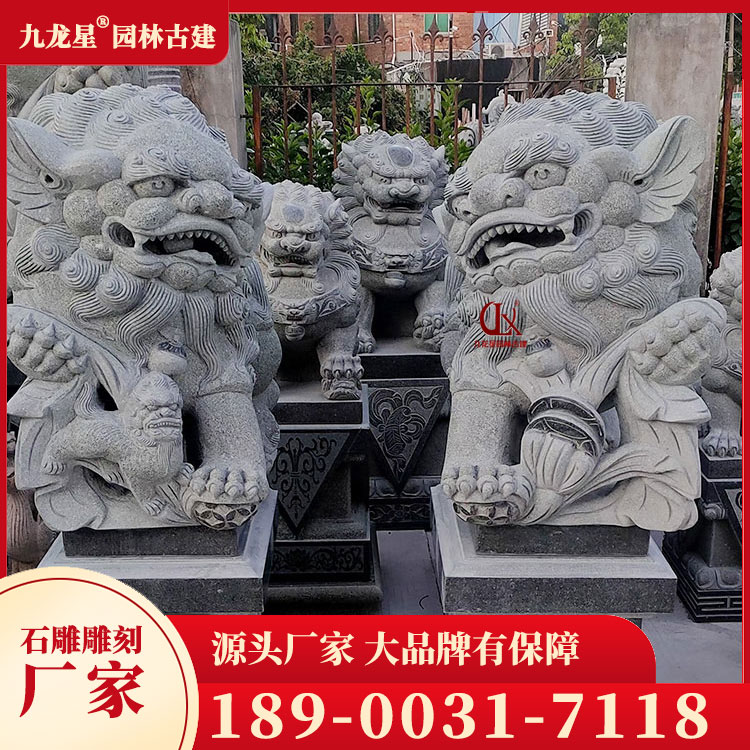 墓地狮子图片